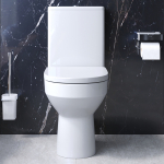 Унитаз Am.Pm Spirit CK70DC белый, с сиденьем микролифт и аксессуарами для ванной комнаты