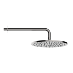 Верхний душ 28х28 Bossini Nobu INH031.075 матовая нержавеющая сталь