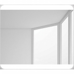 Зеркало 80х70 BelBagno SPC-CEZ-800-700-LED-TCH-WARM белый