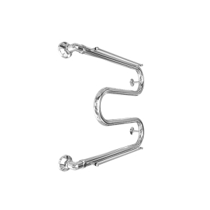 Полотенцесушитель Двин M 50/60 1" С полкой Водяной К0, Полированный (4627086010806)