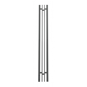 Полотенцесушитель электрический 17x120 Point Фрея PN20722GB графит блеск