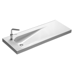 Раковина 100х50 Hatria Grandangolo YXF701 белая