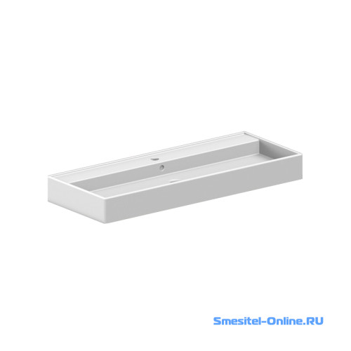 Фото Раковина 120х46 Scarabeo Teorema 2.0 5107R120A белая