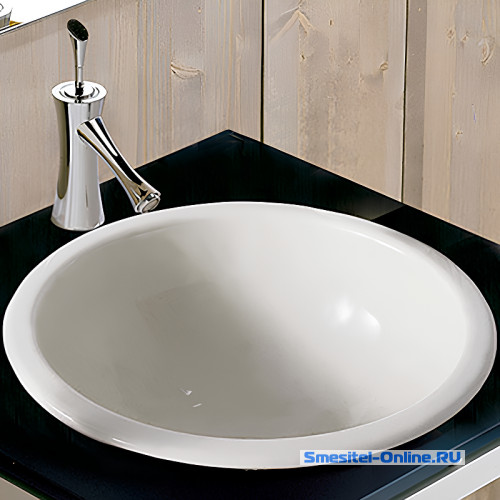 Фото Раковина 39.5х39.5 Scarabeo Lavabi D Arredo 8021 белая