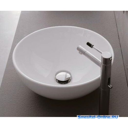 Фото Раковина 39.5х39.5 Scarabeo Thin Line 8009 белая