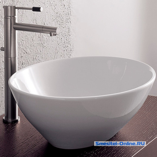 Фото Раковина 41х33.5 Scarabeo Thin Line 8011 белая