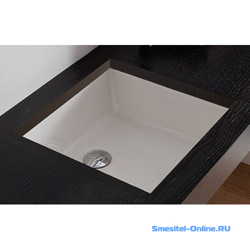 Фото Раковина 42х42 Scarabeo Gaia-Tech-Miky 8089 белая