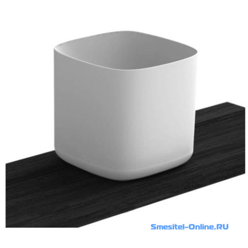 Фото Раковина 42х42 Scarabeo Moon 5503 белая