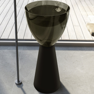 Раковина 45х45 Abber Kristall AT2703Black-Vesuvian черный, оливковый Раковина 45х45 Abber Kristall AT2703Black-Vesuvian черный, оливковый