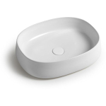 Раковина 50x40 White Ceramic Jumper W071701 белый глянцевый