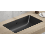 Раковина 60х37 GSI Kube X 895326 черный матовый