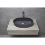 Раковина 60х40 beWash Bogen 88601070 черный матовый 