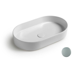 Раковина 60x36 White Ceramic Blade W0527FM серый матовый