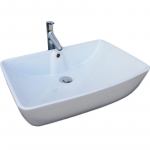 Раковина 60x41 Ceramalux 9121 белая 
