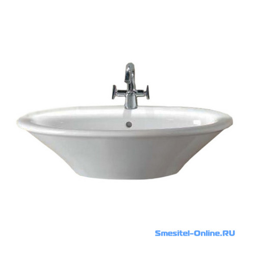Фото Раковина 65x57,5 см Hatria Sculture Y0LZ01 с крепежом YR4701 