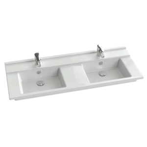 Раковина двойная 120х48 см Jacob Delafon Struktura EXF112-00
