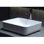  Раковина накладная 48x38 см Salini Gloria 309 Solix Матовая) 1102209M S-Stone