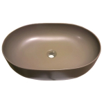  Раковина накладная 60х40 см Kerasan Nolita 534375*0 бургугдский
