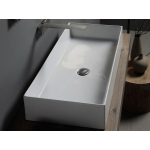 Раковина накладная 80х40 Scarabeo Teorema 2.0 5102 белый