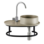 Раковина   50х30 AeT Curvy L503TORSV0131 бежевый матовый 