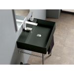 Раковина  60х46 Scarabeo Teorema 2.0 5105 37 BK серый