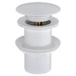 Донный клапан Boheme 612-MW белый