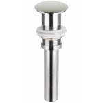 Донный клапан Ceramica Nova CN2000MSG серый матовый 