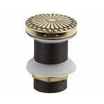  Донный клапан без перелива Bronze De luxe 21965/1 