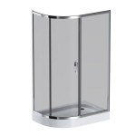 Душевой уголок 120x80 Am.Pm Like Solo Slide W83G-302U120CG64 хром
