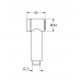 Гигиеническая лейка металл Grohe Sena 26328000  
