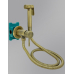 Гигиенический душ со смесителем Almaes Benito AL-859-09 бронза
