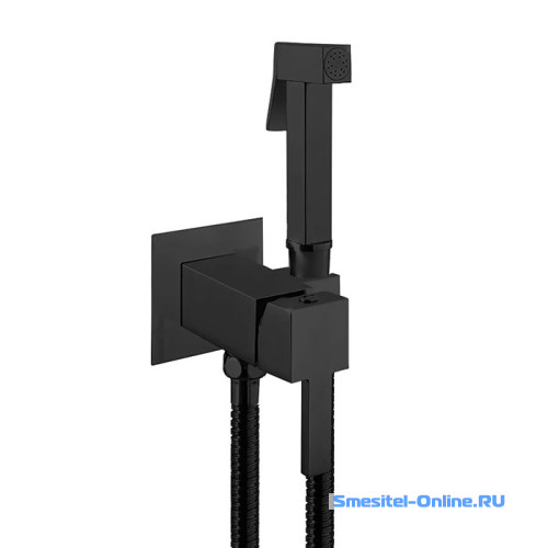 Фото Гигиенический душ со смесителем Giulini черный матовый FSH20NO