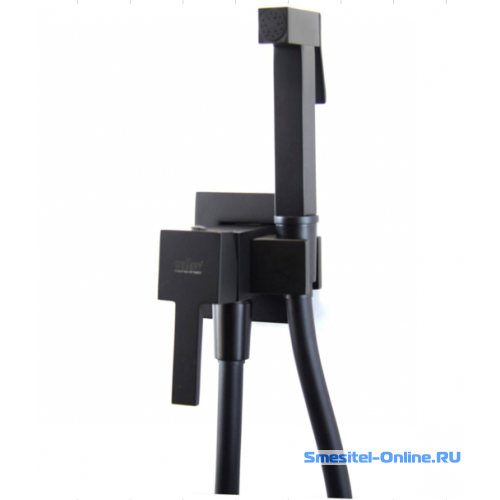 Фото Гигиенический душ Webert PE870303560 Pegaso черный матовый