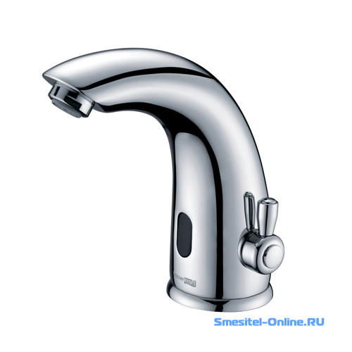 Фото  Сенсорный смеситель для раковины Wasserkraft Rossel 2813
