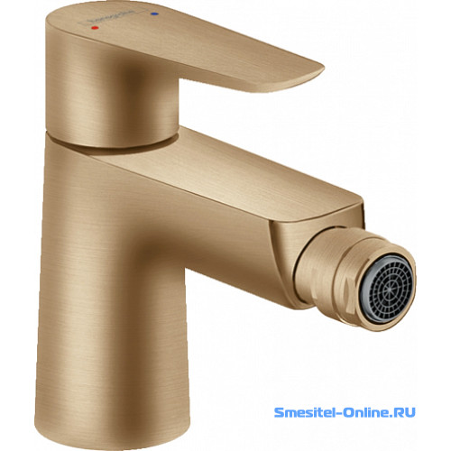 Фото Смеситель для биде Hansgrohe Talis E 71720140 бронза
