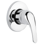 Смеситель для душа Emmevi Ambra 9009BC белый хром