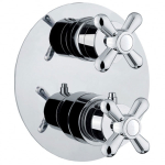 Смеситель для душа с термостатом на 2 потока Webert Ottocento OT970902015 хром