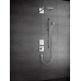 Смеситель для душа термостат (внешняя часть) Hansgrohe Select Highflow 15760670 матовый черный 