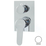  Смеситель для ванны  Webert Sax Evolution   SE880601740   белый матовый