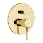 Смеситель для ванны Giulini Futuro золото F6513О 