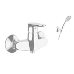 Смеситель для душа Webert Sax Evolution SE870101740 белый матовый