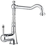 Смеситель для кухни Emmevi Laguna 40516BO белый золото 