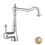 Смеситель для кухни Emmevi Laguna 40516CO хром золото