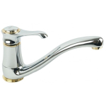 Смеситель для кухни Emmevi Tiffany 6095CO хром золото