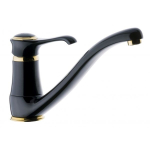 Смеситель для кухни Emmevi Tiffany 6095NO черный золото