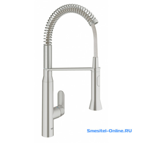 Фото Смеситель для кухни Grohe K7 31379DC0 сталь