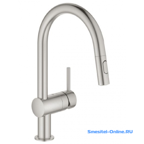 Фото Смеситель для кухни Grohe Minta 32321DC2 сталь