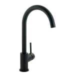 Смеситель для кухни Migliore Fortis 31561черный матовый