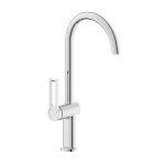 Смеситель для кухни Orange Splito M36-000cr хром