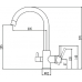 Смеситель для кухонной мойки с фильтром питьевой воды Savol S-L1802 
